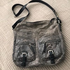 Banana Republic Cross Body Snakeskin Bag